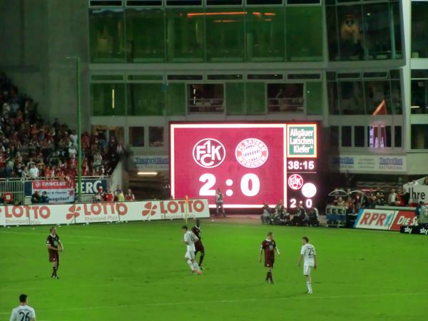 1. FC Kaiserslautern – FC Bayern München - 1. Liga 2010/2011 - © Foto: Stefan Mai