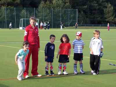 1. FCK Hockey Minis - Training auf dem Fröhnerhof