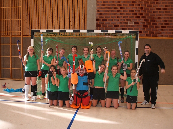 1.FCK Mädchen B - Verbandsligameister RLP/Saar - Hallensaison 2011/2012