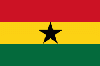 Bandeira de Ghana - Fonte: wikipedia.org